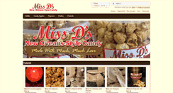 Desktop Screenshot of missdspraline.com